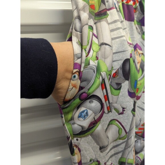 Disney Toy Story Size XL Buzz Light-year Jogger Pajama Pants with drawstring - Picture 5 of 8